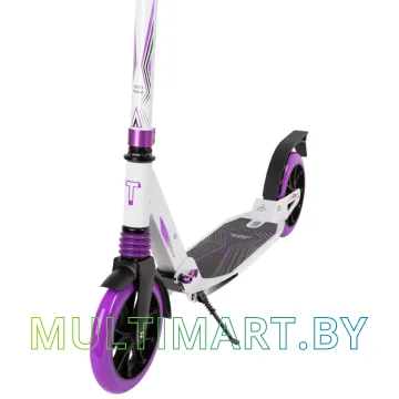 Самокат Tech Team City Scooter 2022 (белый/фиолетовый) картинка 3